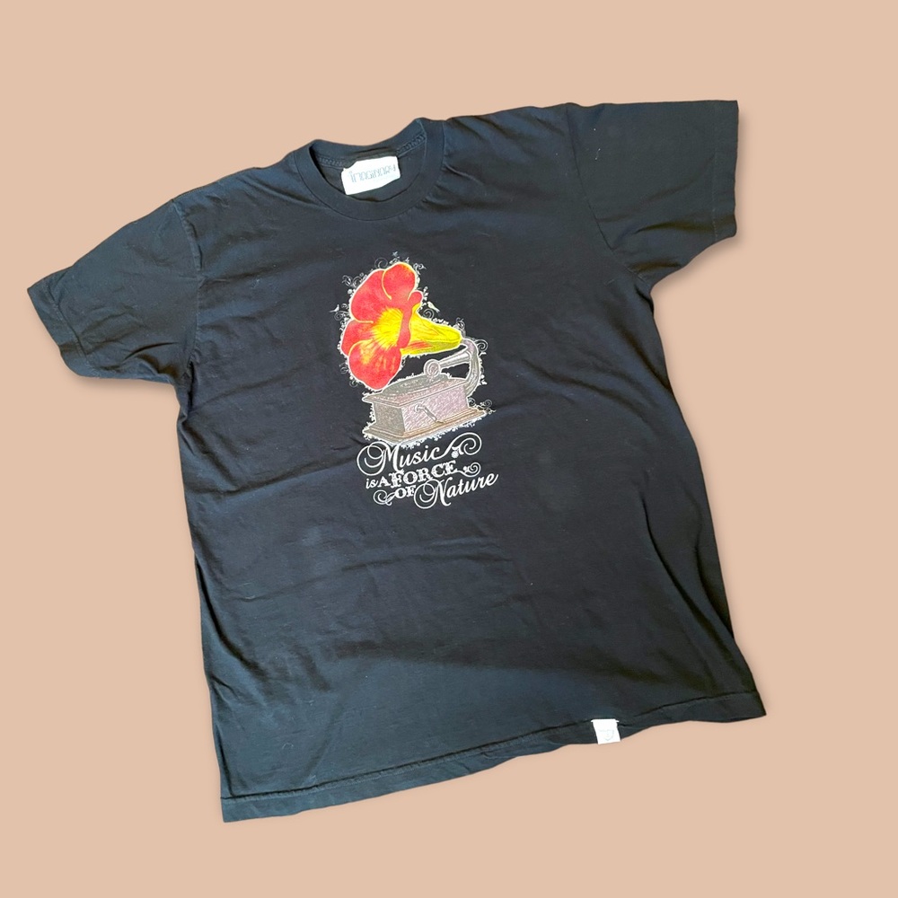 Imaginary foundation flower record t-shirt Men